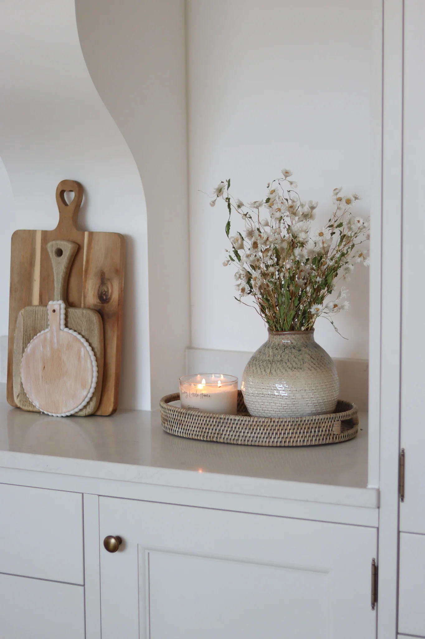 Rattan Tray Oval - Natural - Image 2
