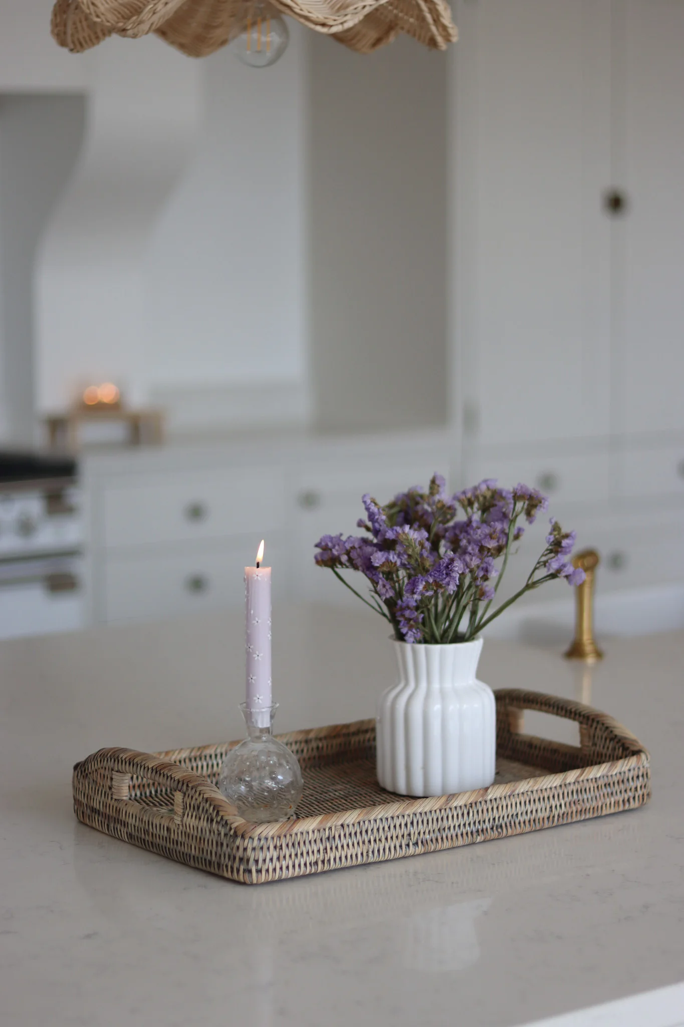 Rattan Tray - Natural - Image 3