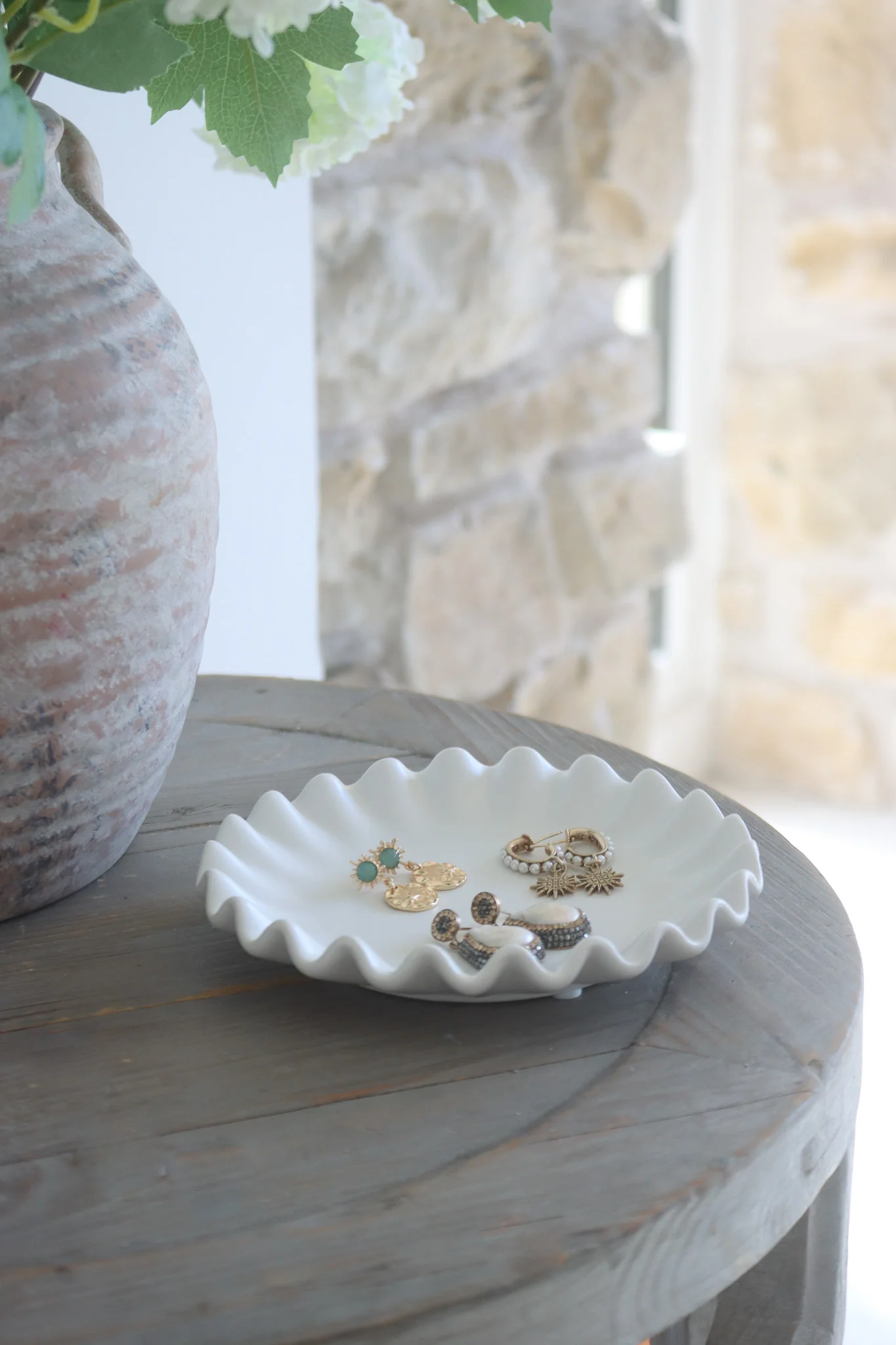 Ruffled Candle Plate - Image 3