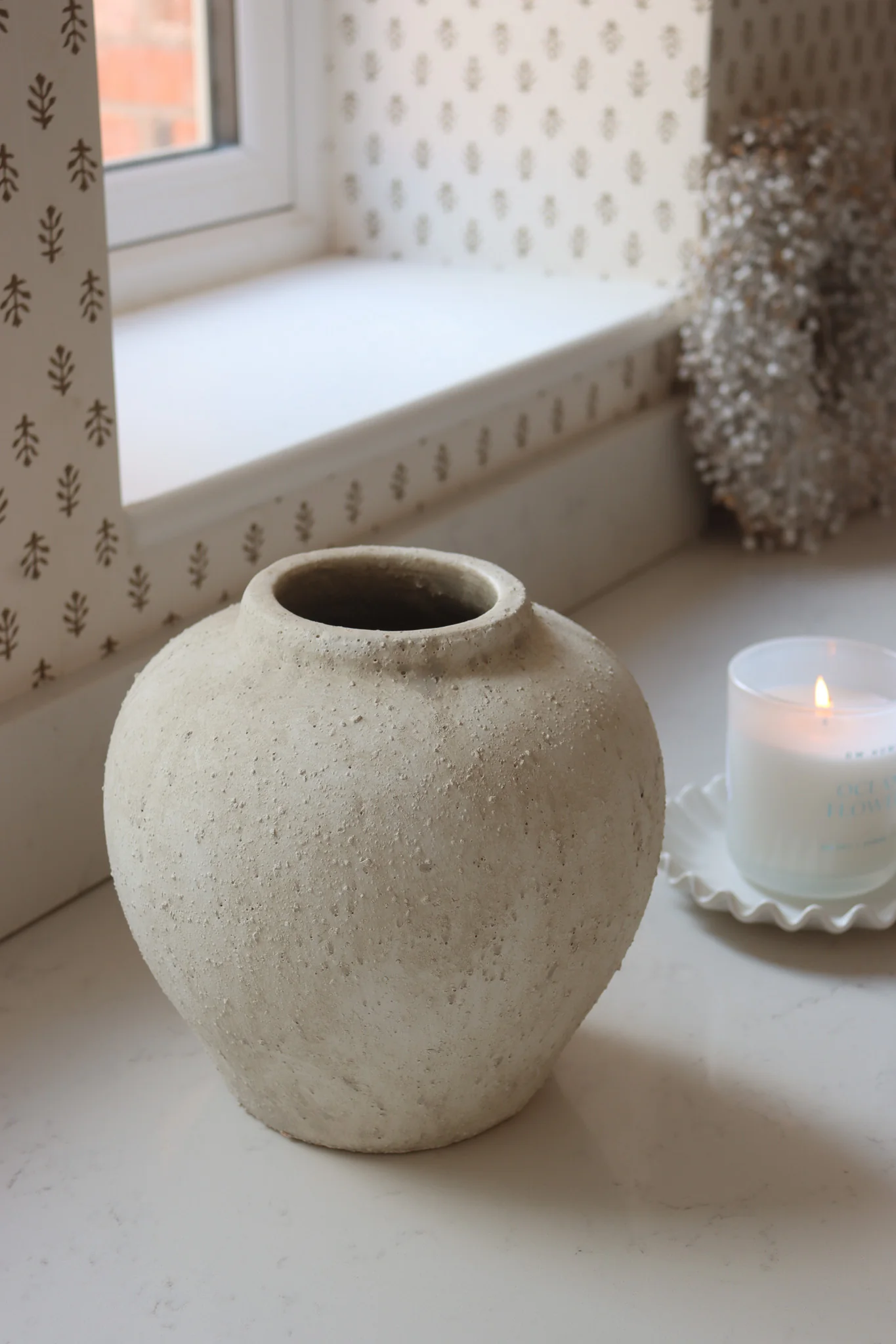 Rustic Stone Vase - Image 3