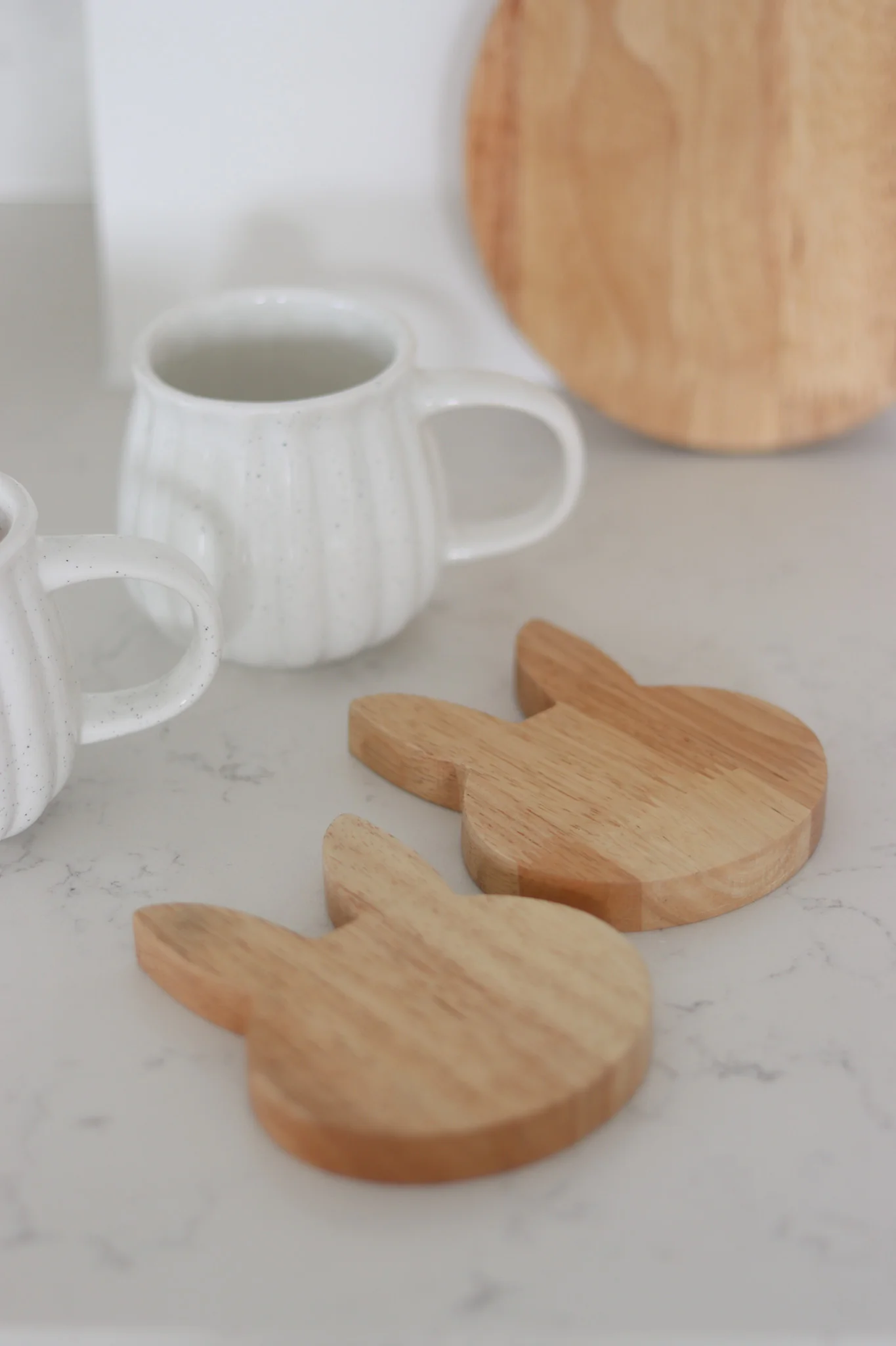 Set of 2 Bunny Coasters