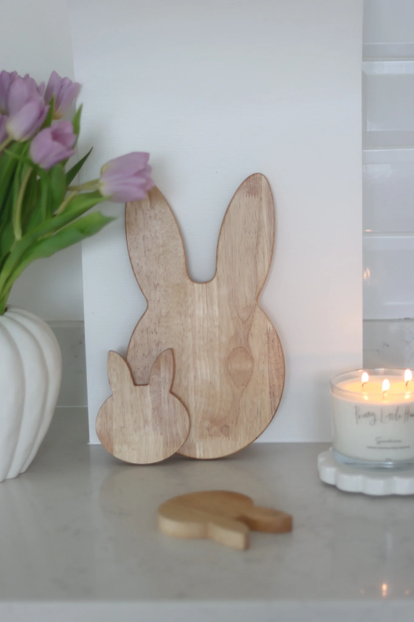 Set of 2 Bunny Coasters - Image 3