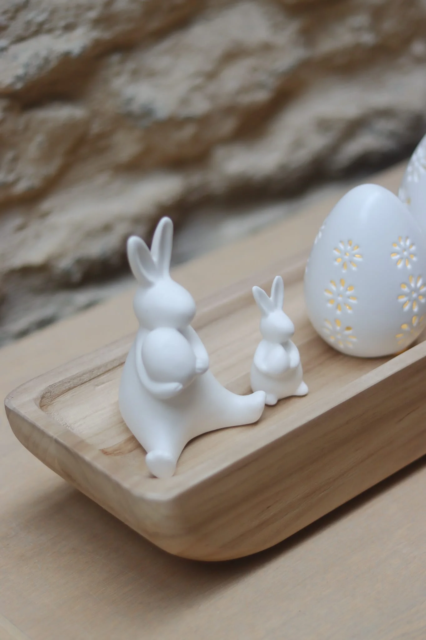 Set of 2 Easter Bunnies - Style 2 - Image 2
