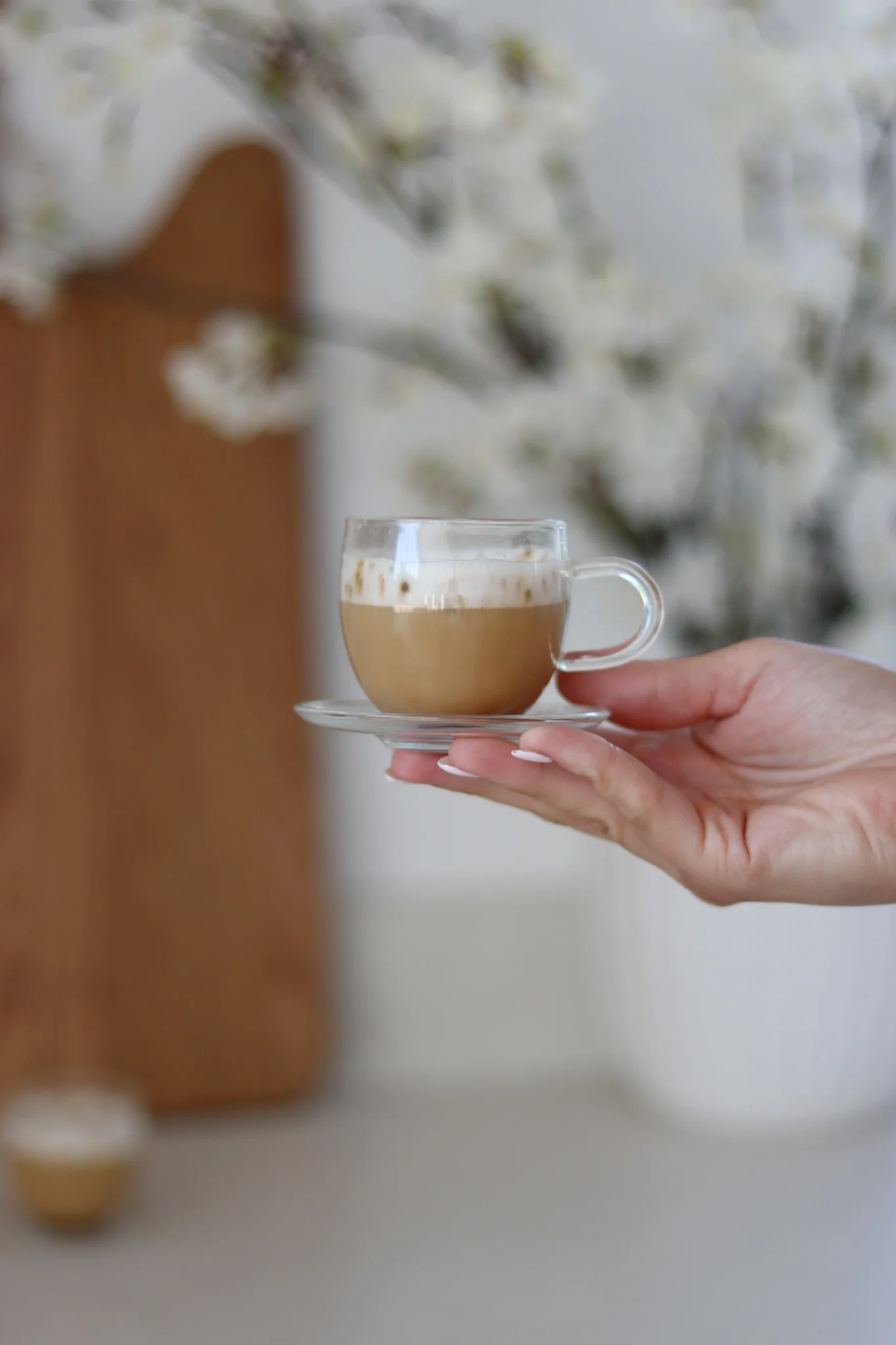 Set of 2 Espresso Cup & Saucer - Image 2