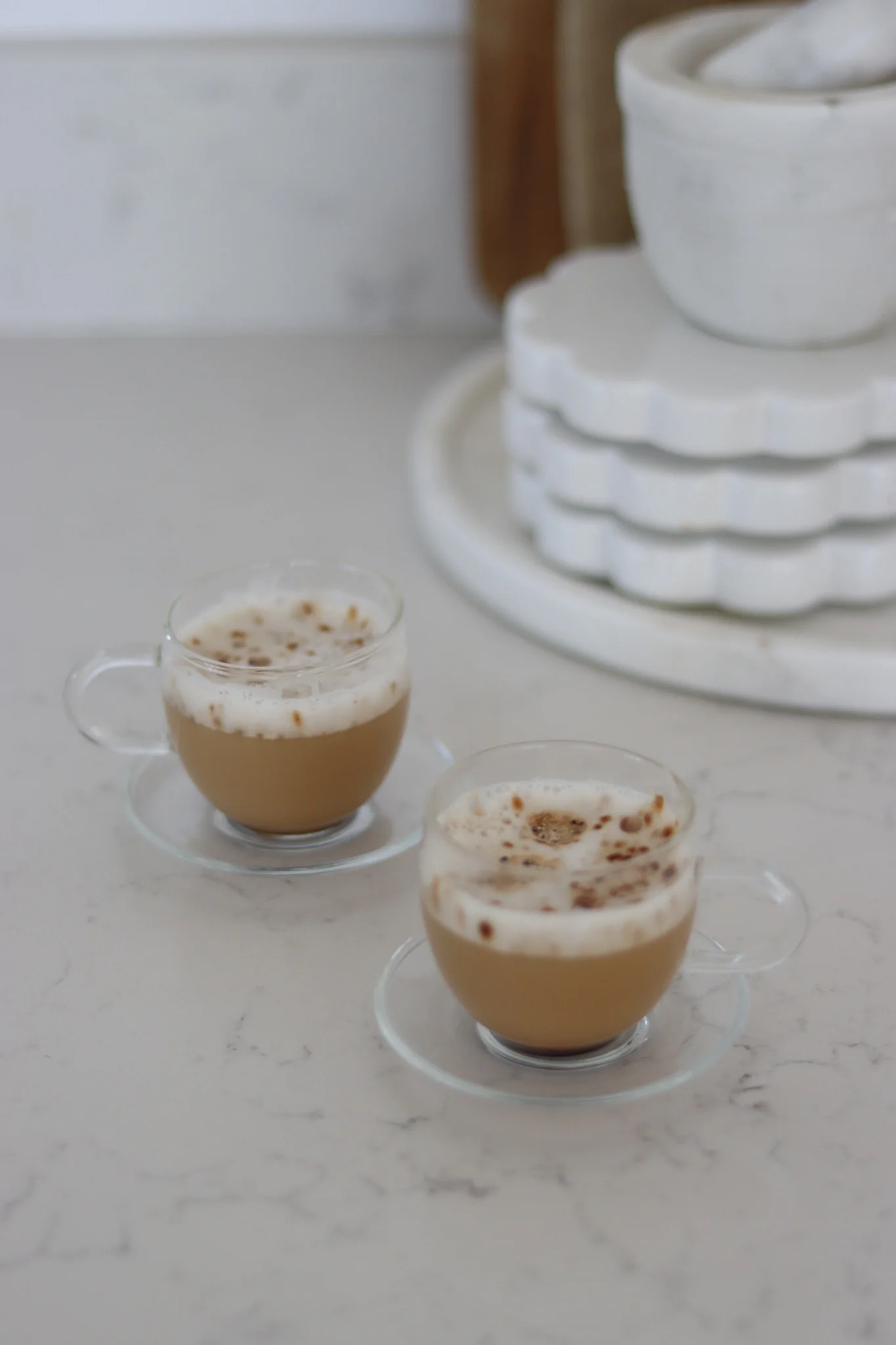 Set of 2 Espresso Cup & Saucer - Image 4