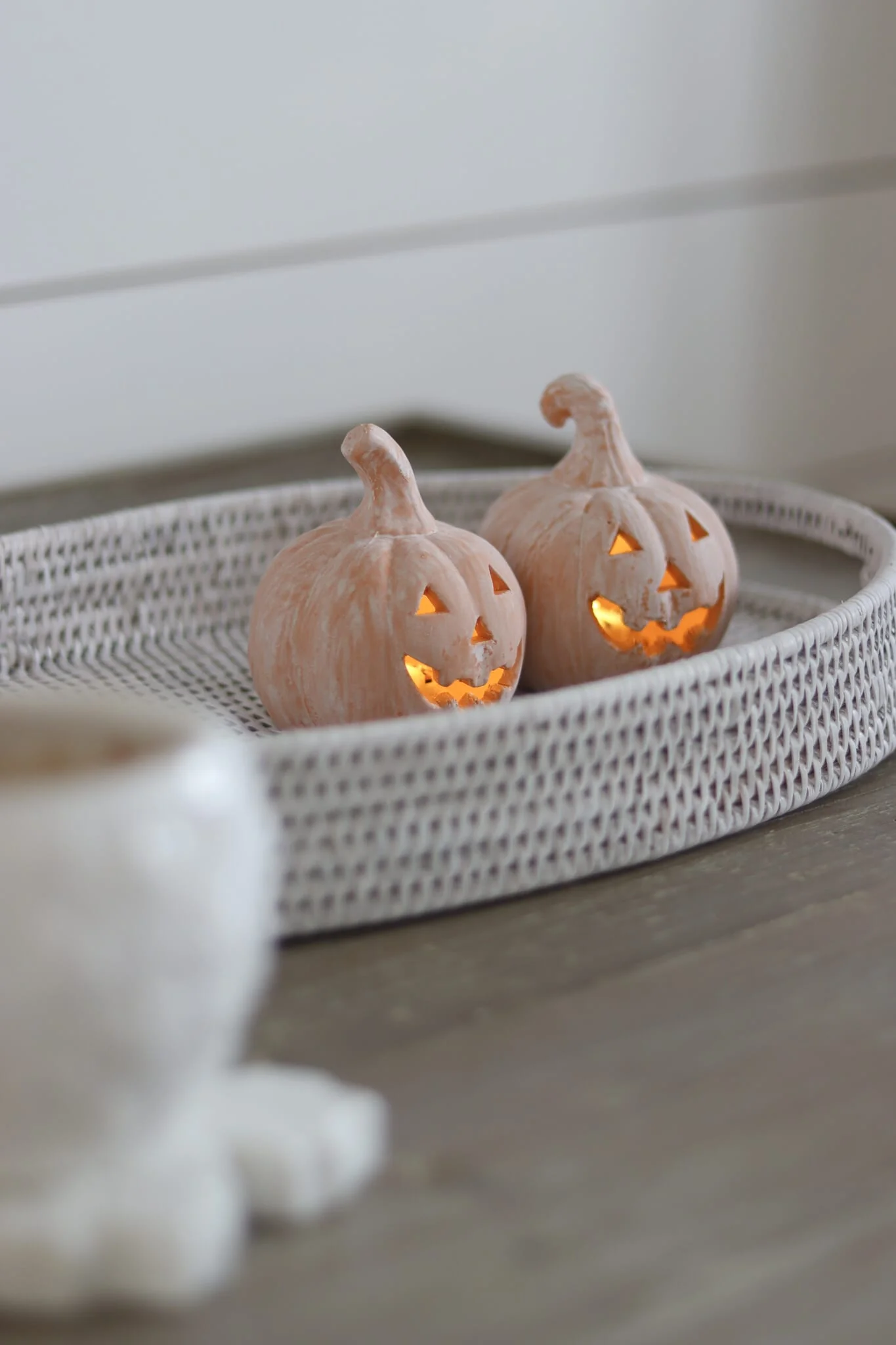 Set of 2 Jack O Lanterns - Small - Image 4