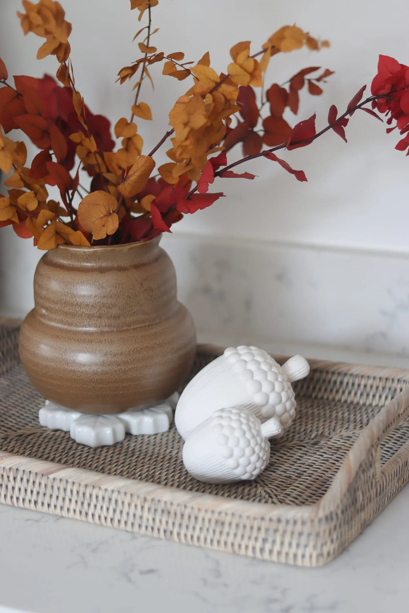 Set Of 3 Ceramic Acorns - Image 4