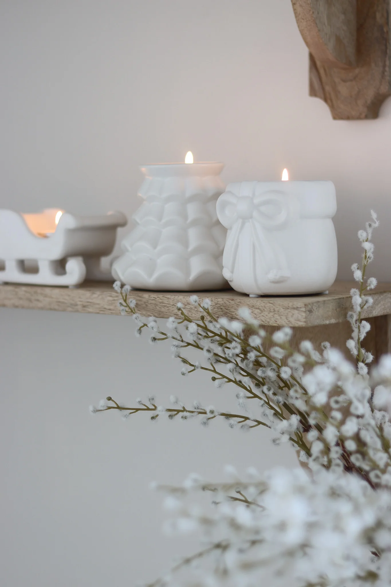 Set of 3 Christmas Tealight Holders - Image 3