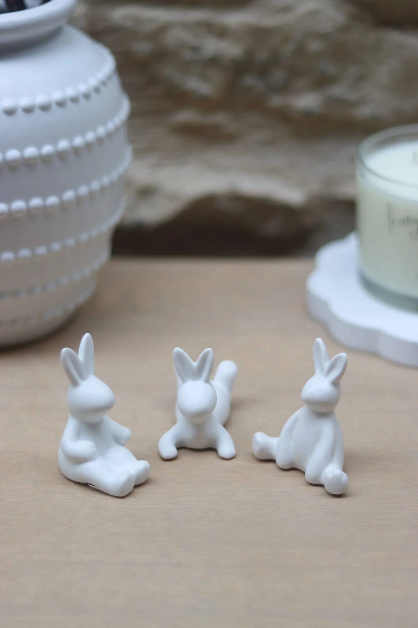 Set of 3 Easter Bunnies - Image 2