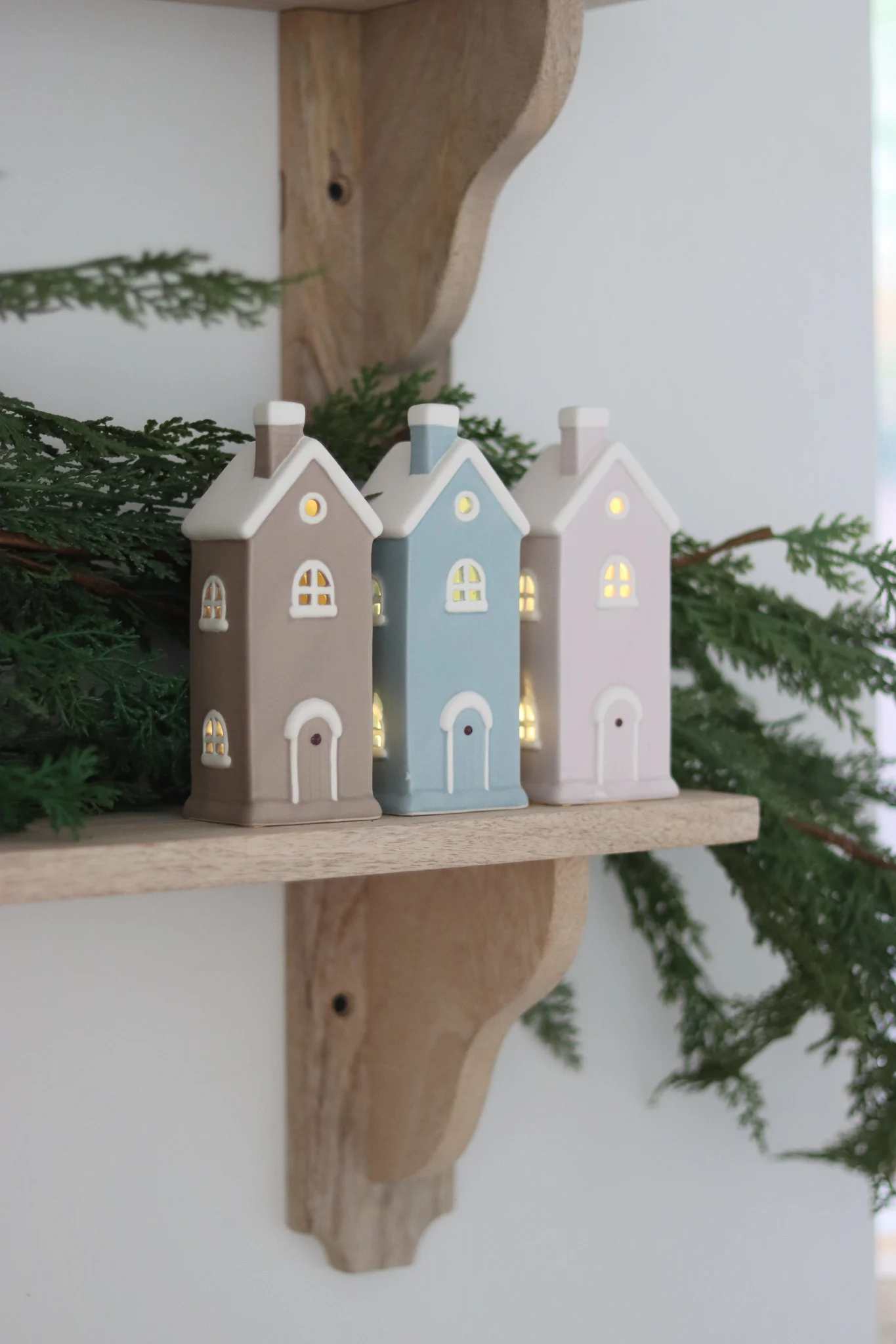 Set of 3 Matt Colour LED Houses – Large - Image 3