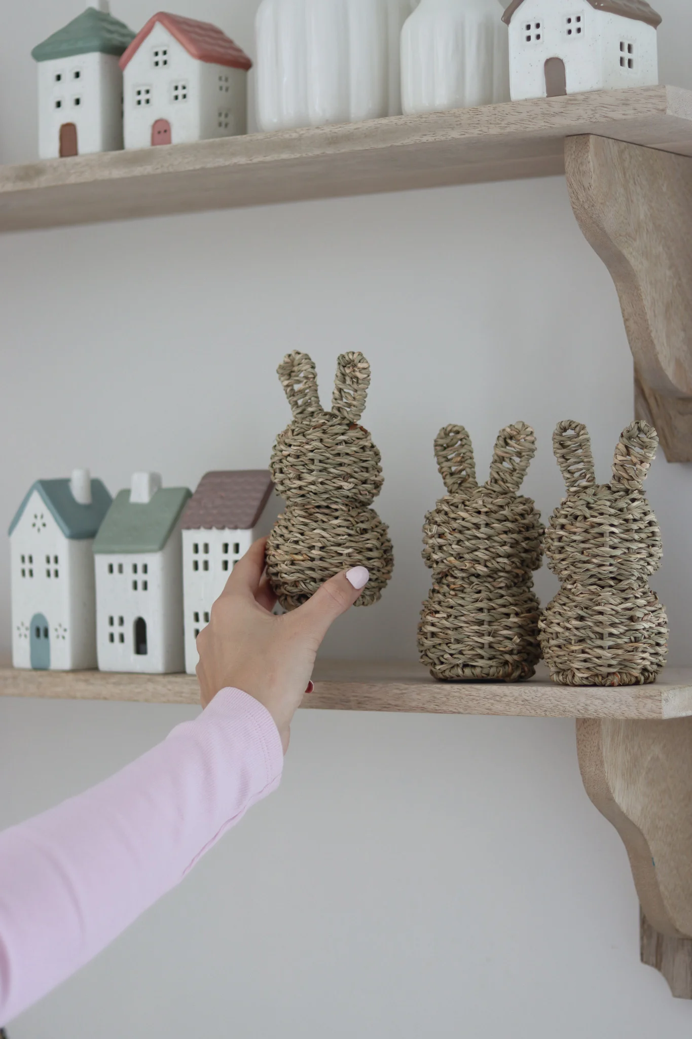 Set of 3 Seagrass Rabbits - Image 5