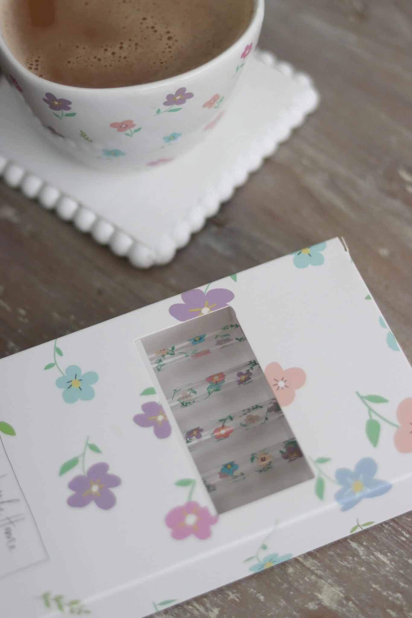 Set Of 4 Glass Straws - Floral Spring - Image 3