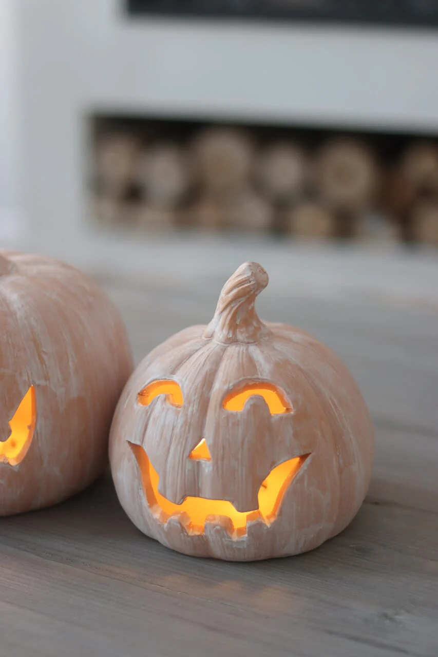 Set of Large Jack O Lanterns - Image 2