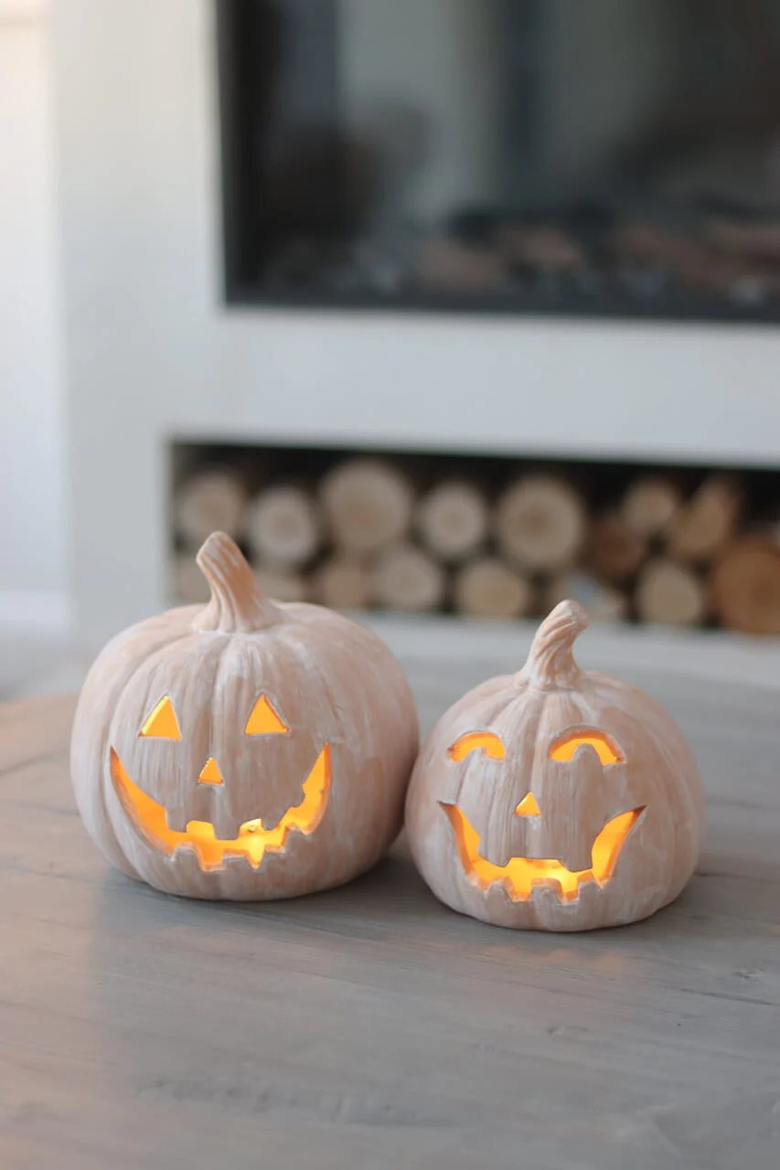 Set of Large Jack O Lanterns - Image 4