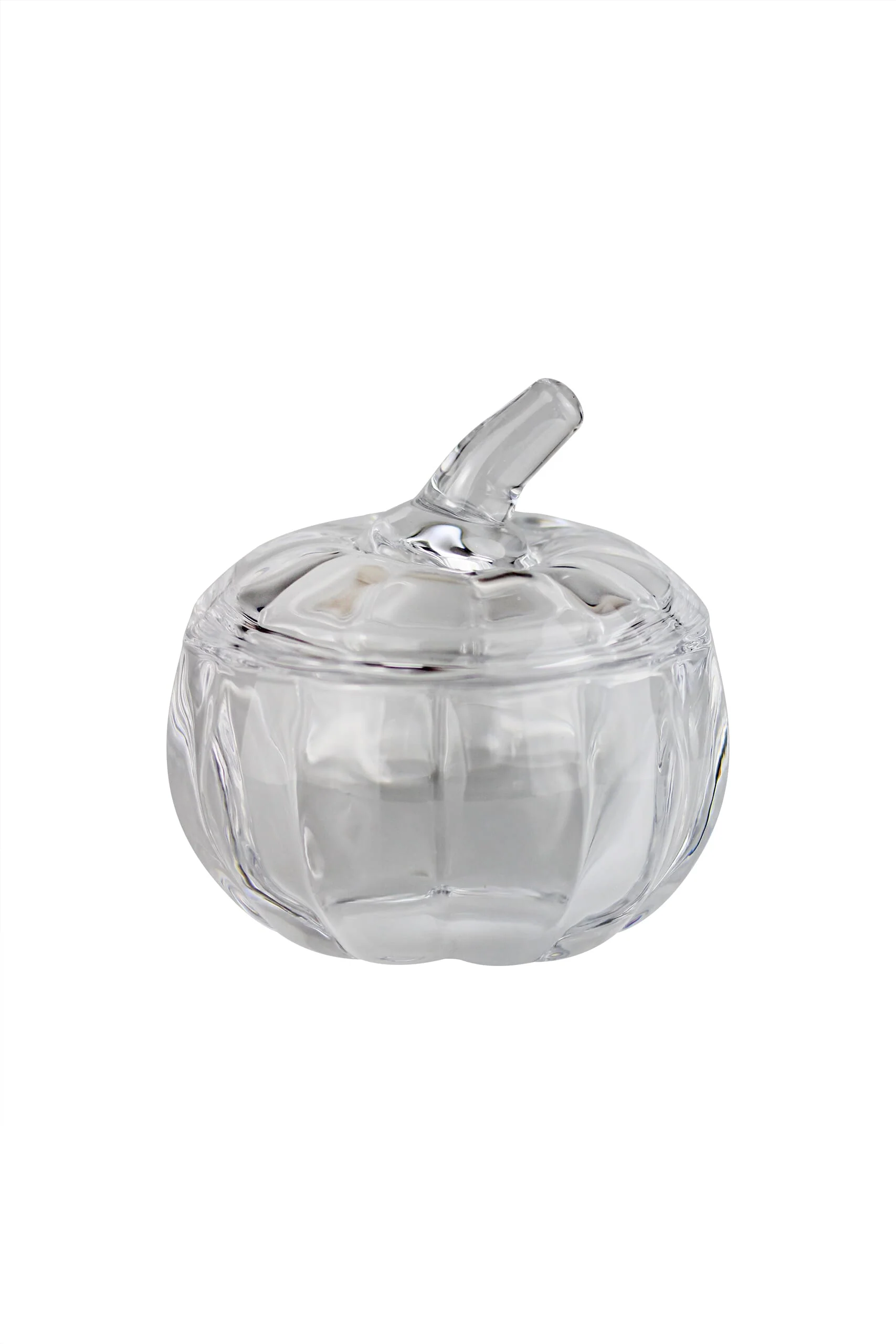 Small Glass Lidded Pumpkin - Image 4