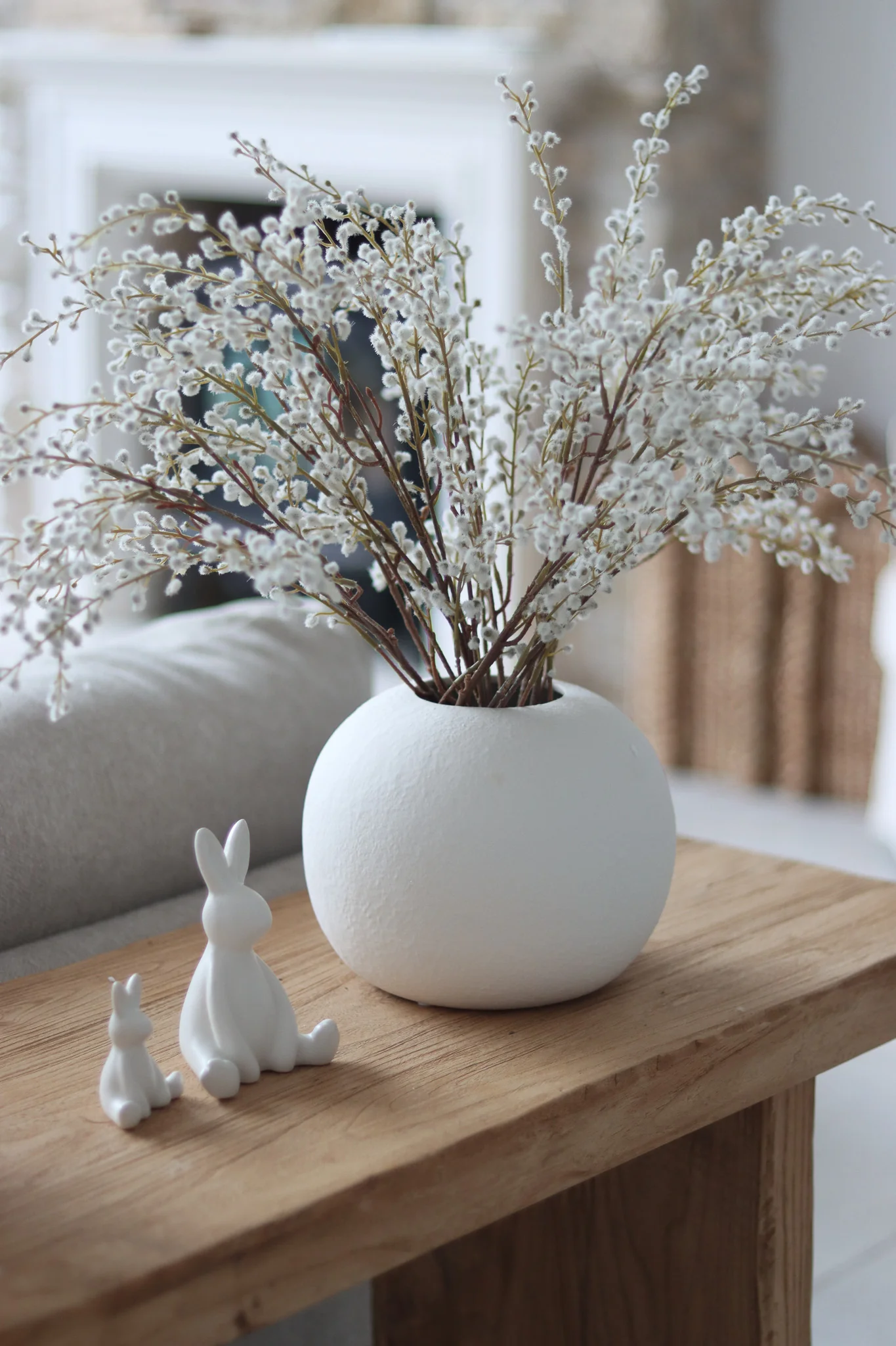 Smooth Round Ceramic Vase - Image 2