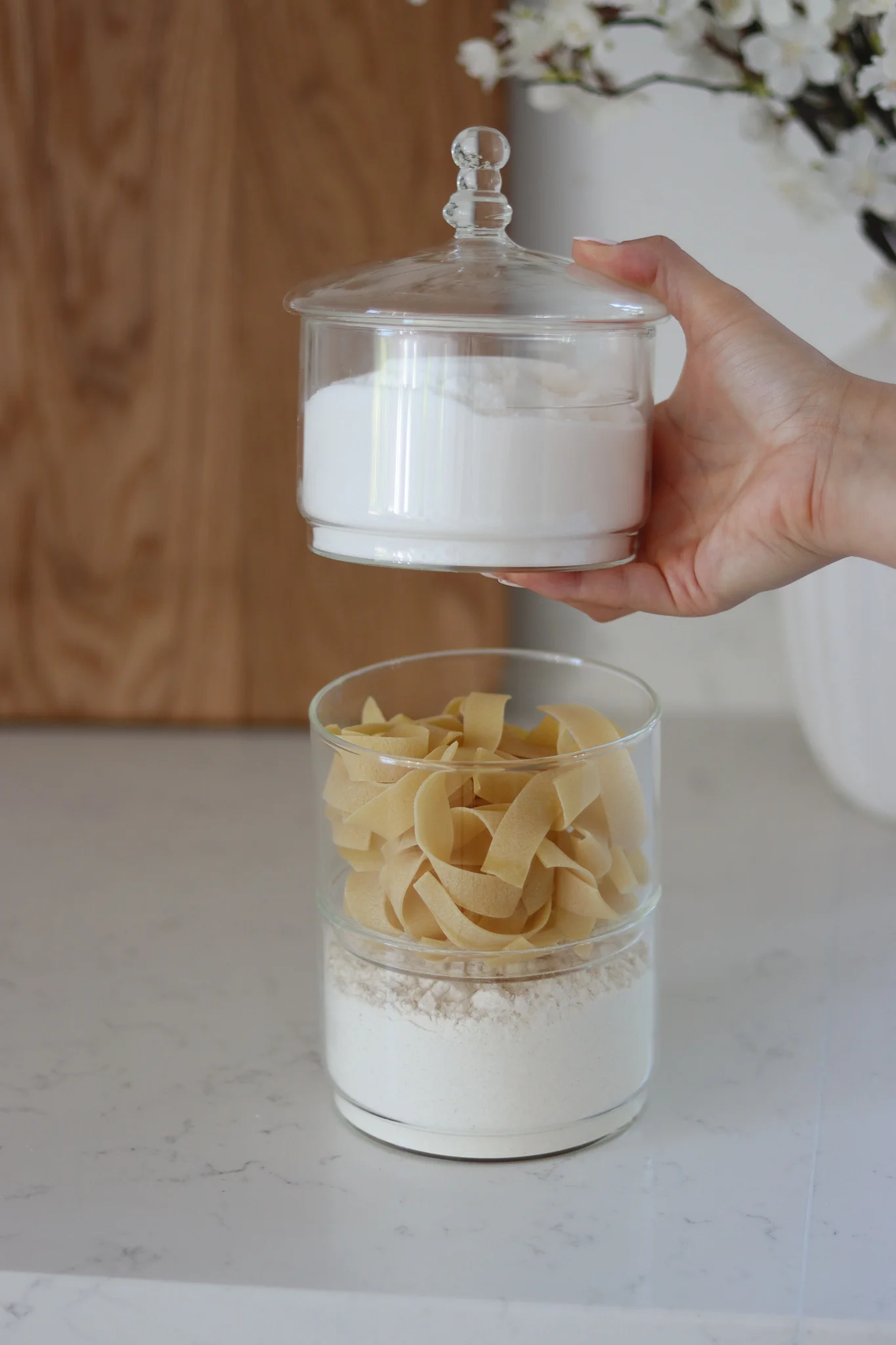 Stackable Glass Storage Jar - Image 3