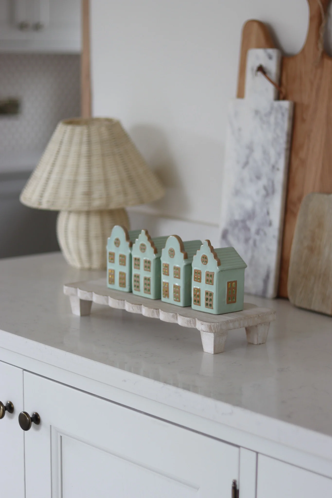 Summer Green Ceramic House Set - Image 4