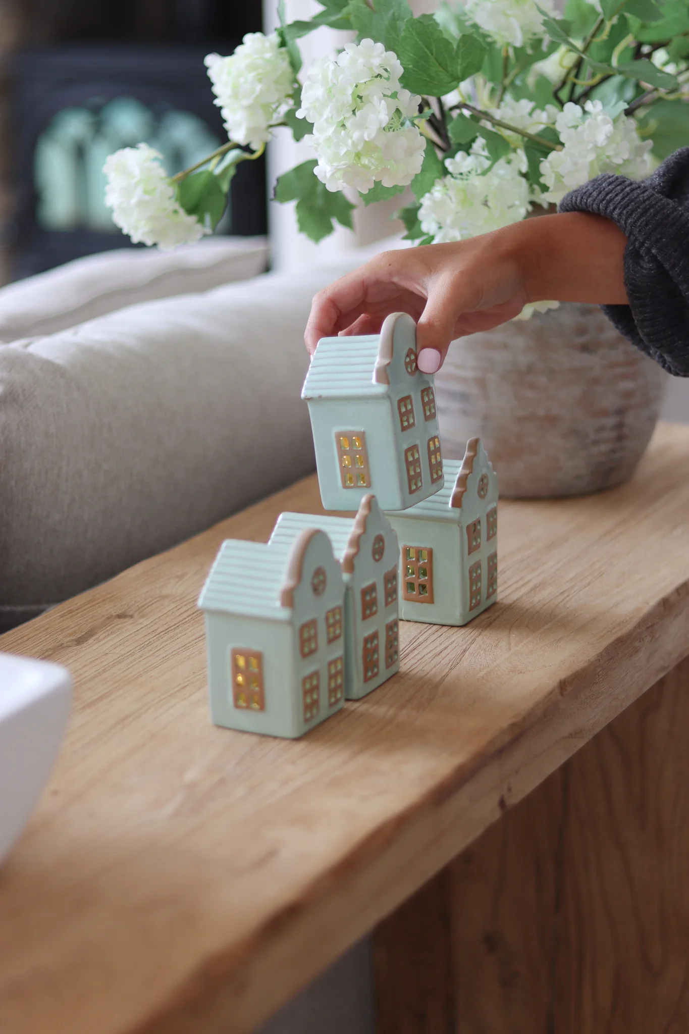Summer Green Ceramic House Set - Image 6