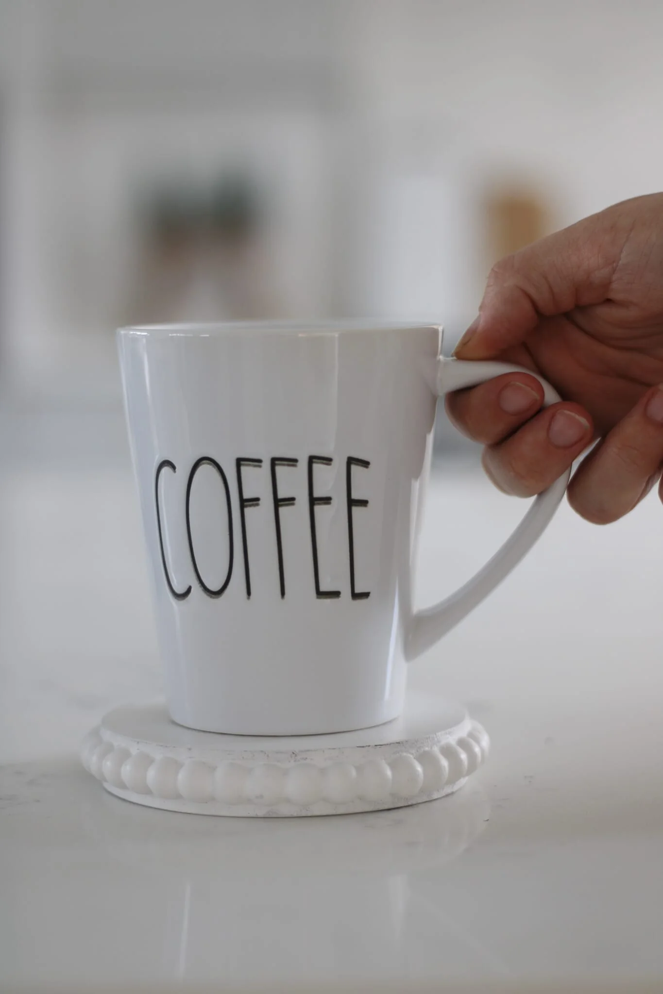 Tall Stoneware Coffee Mug - Image 3
