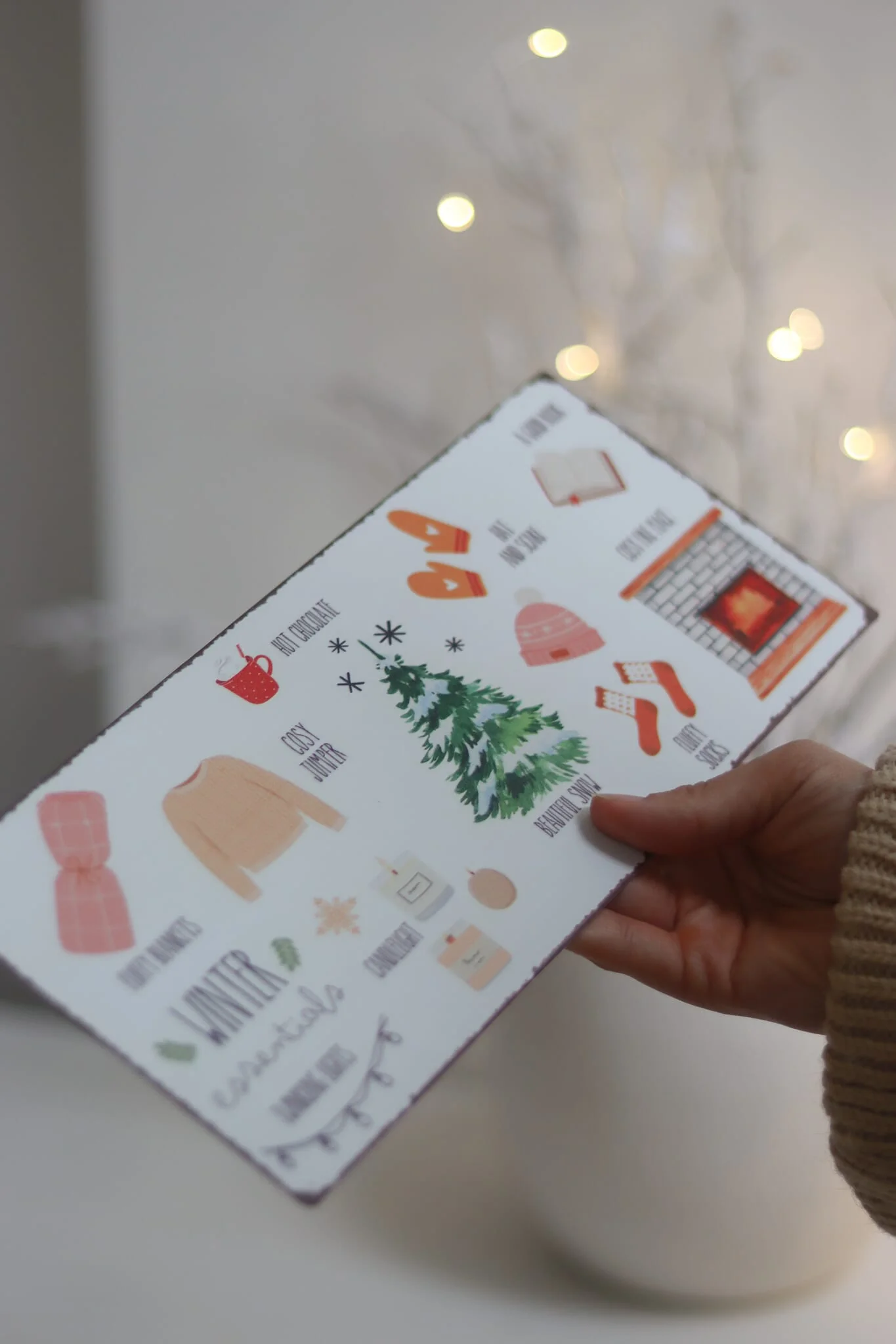 Metal Sign - Winter Essentials